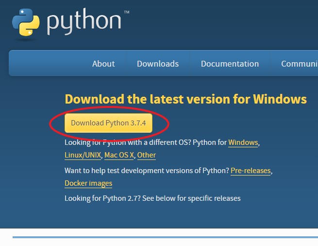 Pip install to python 2.7